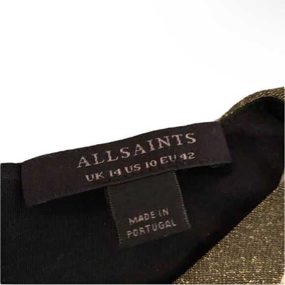 All Saints NWT Norma Bodysuit in Gold
Sparkle Size 10 - Picture 15 of 16
